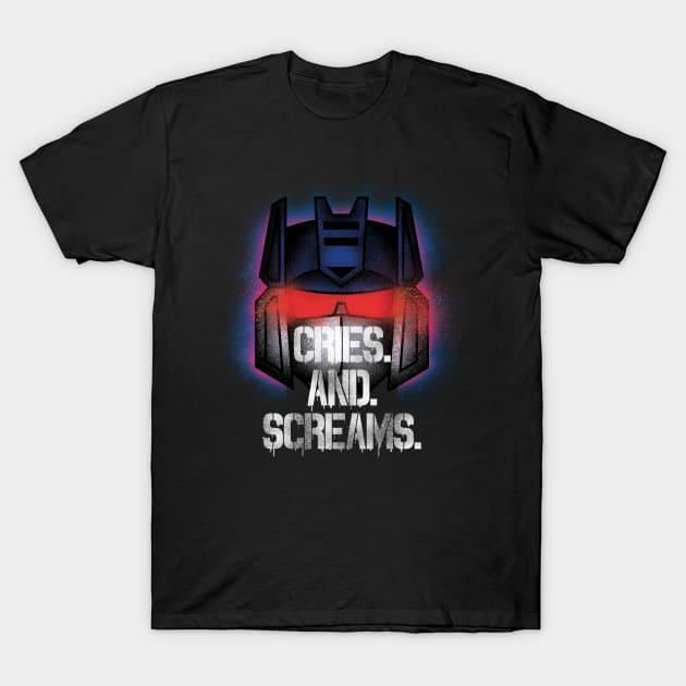 TF - Soundwave (with quote) T-Shirt by DEADBUNNEH